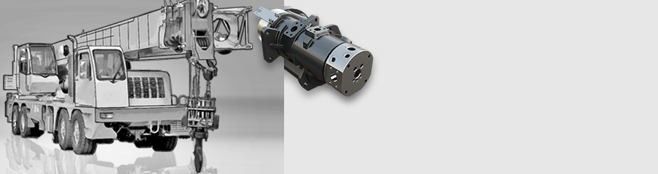 Hydraulic swivel joint for Rough-terrain crane trucks